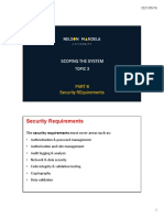 TOPIC 2 Scoping The System PART 6 Security PDF