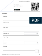 Mine Safey Audit Checklist - SafetyCulture PDF