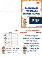 Panimulang Pagbasa Sa Filipino