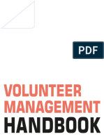 VOLUNTEER MANAGEMENT HANDBOOK 2nd Editio