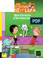 Ugo et Liza maître et maîtresse d'école