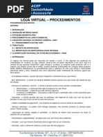 Download Loja Virtual - Procedimentos by Joao Neto SN63241962 doc pdf