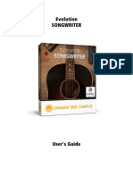 Evolution Songwriter - User's Guide