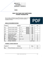 High-Power Transistor Datasheet