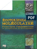 Ecotoxicologie Moléculaire