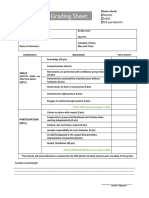 Homeschool Global Grading Format