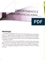 Cap 9. Comportamento e Clima Organizacional
