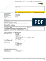 Fiche Sécurité NYTRO TAURUS - Eng