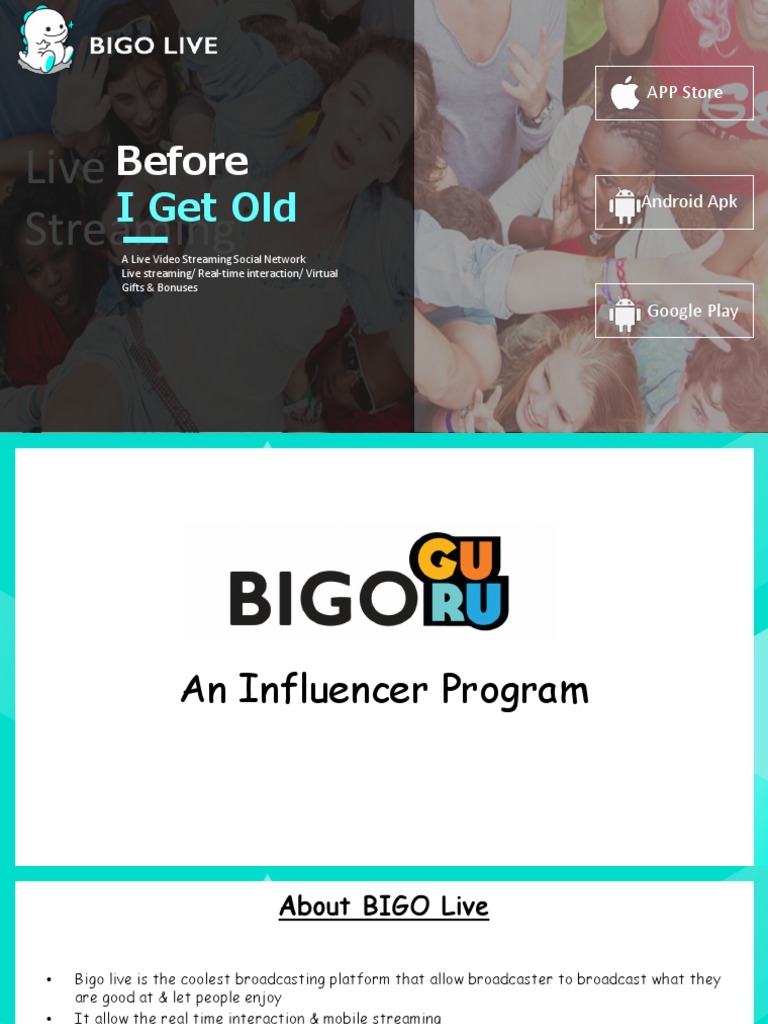 Bigo Live Dek | PDF | Streaming Media | Incentive