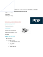 (Activity 1.3) Body Management and Movement Skills Introduction