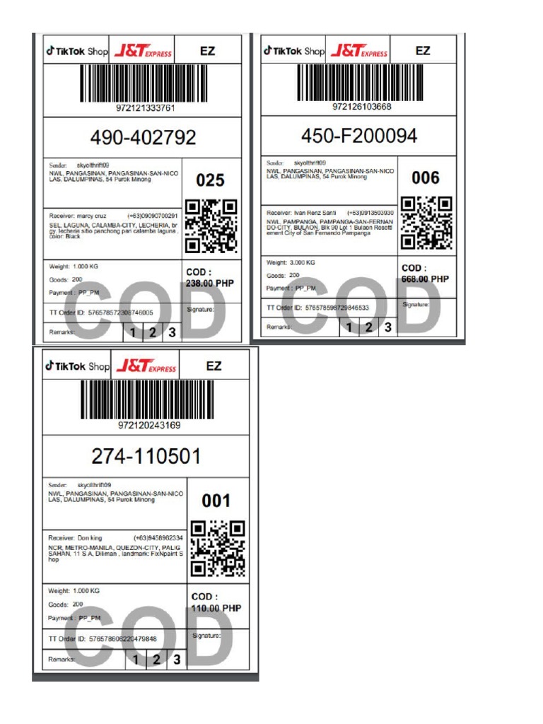 Waybill 20 | PDF