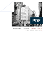 Arquitectura moderna - autores y obras clave