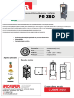 PR350 Descascadora Rotativa de Abacaxi e Abóbora Catálogo