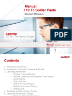 Engineering Manual LOCTITE GC 10 T3 Solder Paste: Suitable For Use With: Standard SAC Alloys