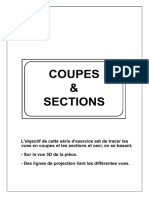 Serie D'exercices Coupes Et Sections PDF
