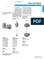 Chatillon GF10 Wire Terminal Test Fixture