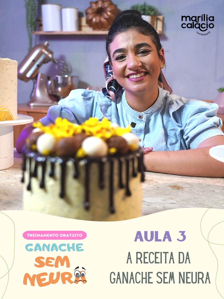 Treinamento gratuito: Aprenda a fazer ganache sem neuras e se torne a ...