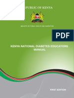 Kenya National Diabetes Educators Manual PDF