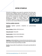 Ingenieur Agronome PDF
