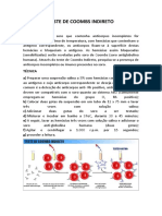 Teste Coombs Indireto detecta anticorpos