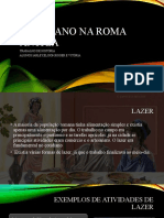 Cotidiano na Roma Antiga: Trabalho, Lazer e Família