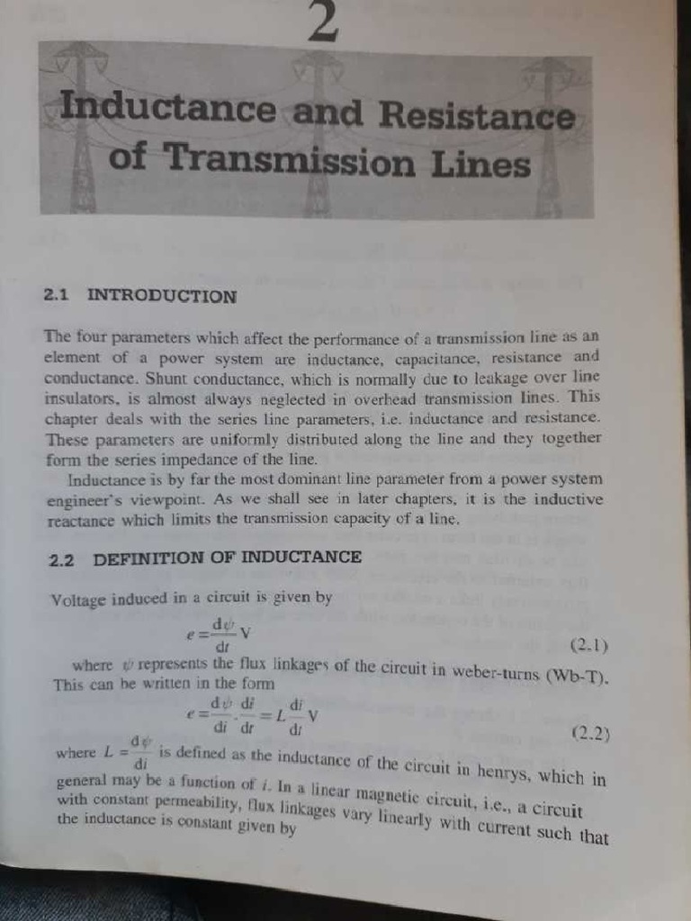 Transmission Line PDF PDF