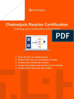 Chainalysis Reactor Certification Overview