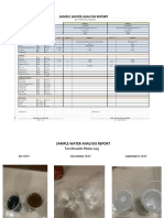 Muyong Sample Water Analysis Report