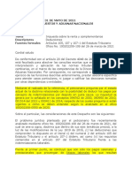 ConDIAN 00770 31 052021 Reiteran Doctrina Sobre La Deducción de Indemnizaciones Por Despido Sin Justa Causa