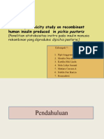 Invitro Cytotoxicity Study On Recombinant Human Insulin Produced in