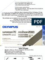 Olympus Superzoom 70 2000