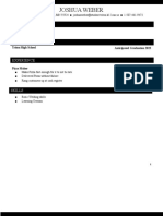 Resume Template 4