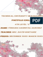 Technical University of Babahoyo Portfolio English