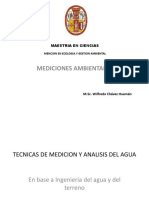 Tecnicas y Protocolos de Medicion Del Agua