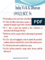Union of India Vs K K Dhawan