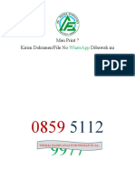 Kirim File Print WhatsApp