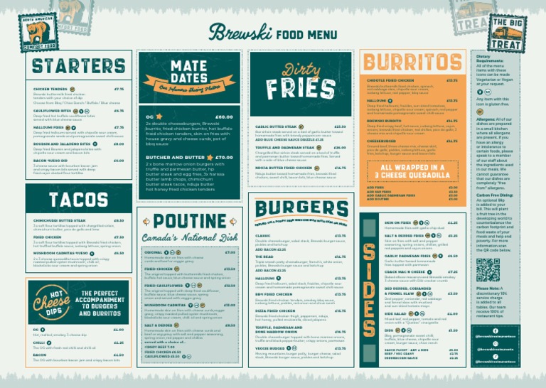 Brewski FEB23D | PDF | Hamburgers | French Fries