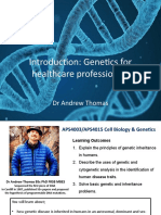 Genetics Lecture #1