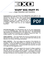 Germanium 4 Big Muff Pi Manual