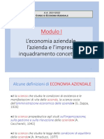 Modulo 1 Economia Aziendale PDF