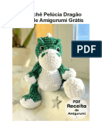 Crochê Pelúcia Dragão Amigurumi