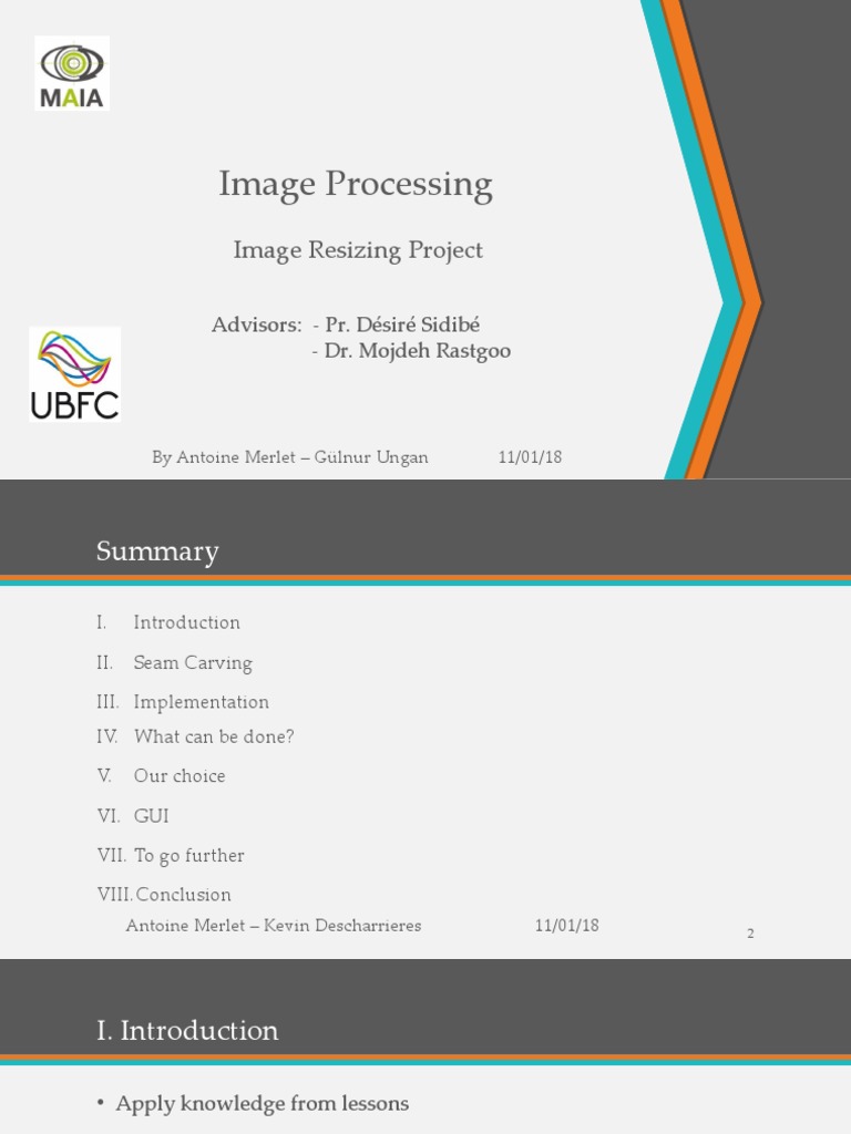 Seam Carving Image Resizing Techniques | PDF