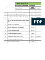 DR - Sathyamoorthy Work Schedule