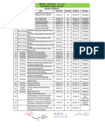 Benco Project Schedule