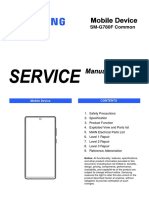 Samsung S20 G780F Service Manual