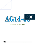 Istruzioni AG14-4C Eng