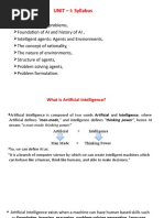 Ai-Unit-I Notes