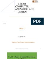 Unit1 - Lecture1 - Combinational Circuits - CSE211-13623-Anil Rawat
