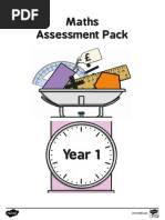Year 1 Maths Assessment Pack
