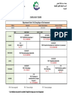 Emploi Du Temps